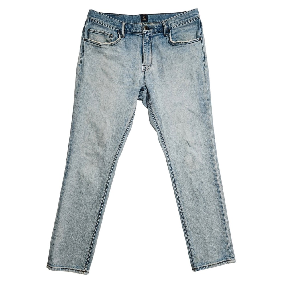 ROARK Denim‎ Jeans Mens 36 x 31 HWY 133 Light Wash Casual Slim Straight Mid Rise